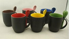 color changing spoon mug ,Magic mug 