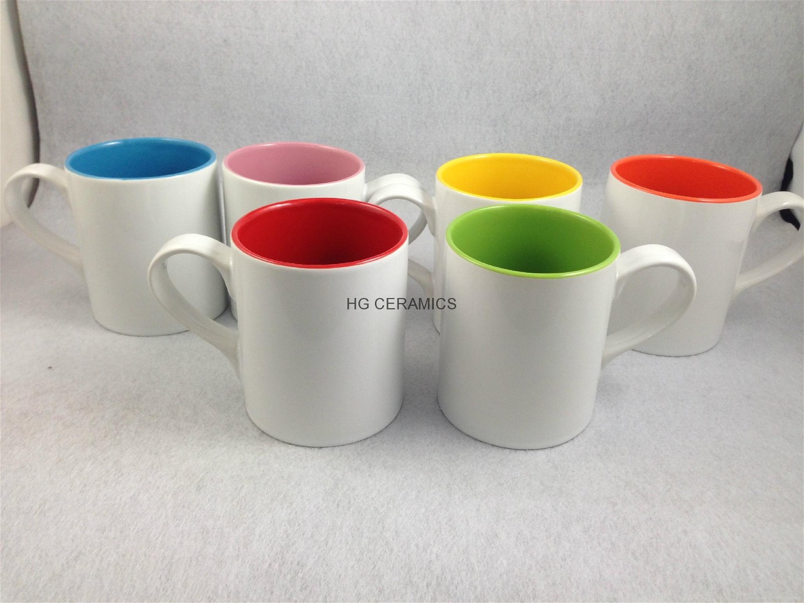 11oz  Sublimation inner color mug ,new mug shape  2