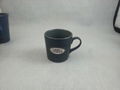 6oz coffee mug with sand blast logo