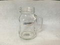 20oz  Glass mason jar with gold logo     1