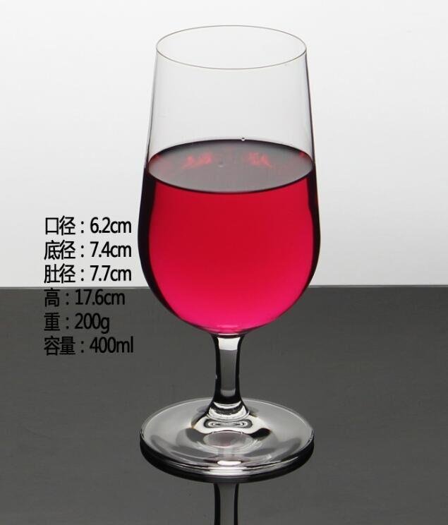 400ml  Glass mug  , Red wine glass , goblet 
