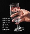400 ml  Glass mug  , Red wine glass , goblet 
