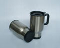 Stainless steel travel mug, sublimation coated,Car mug  3