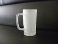  Sublimation Frosted beer stein   