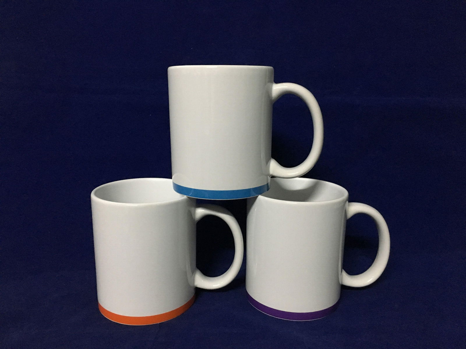 Sublimation  Mug with color band 2