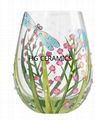 Diamond  Wine Glass  1