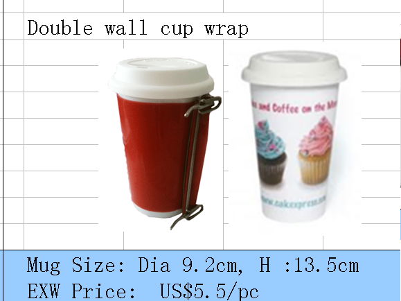 double wall cup clamp