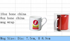 bone china mug wrap