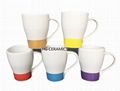 Color Band Coffee Mug - 14 oz. 1