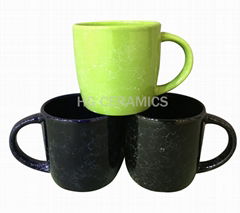 Marble Ironstone mug 