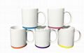 11oz Mug with color band