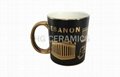 Ceramic Metallic Mug, Electroplate Mug, Colorful Eletroplate Mug, Colorful Metal
