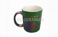 Ceramic Metallic Mug, Electroplate Mug, Colorful Eletroplate Mug, Colorful Metal