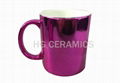 Metallic Finish Mug red