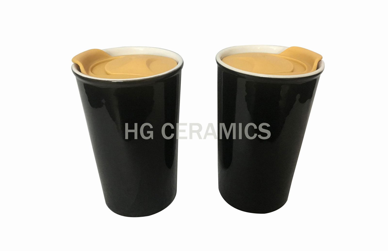 Black Doublewall takeaway cup 3