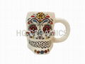 Skull mug 1