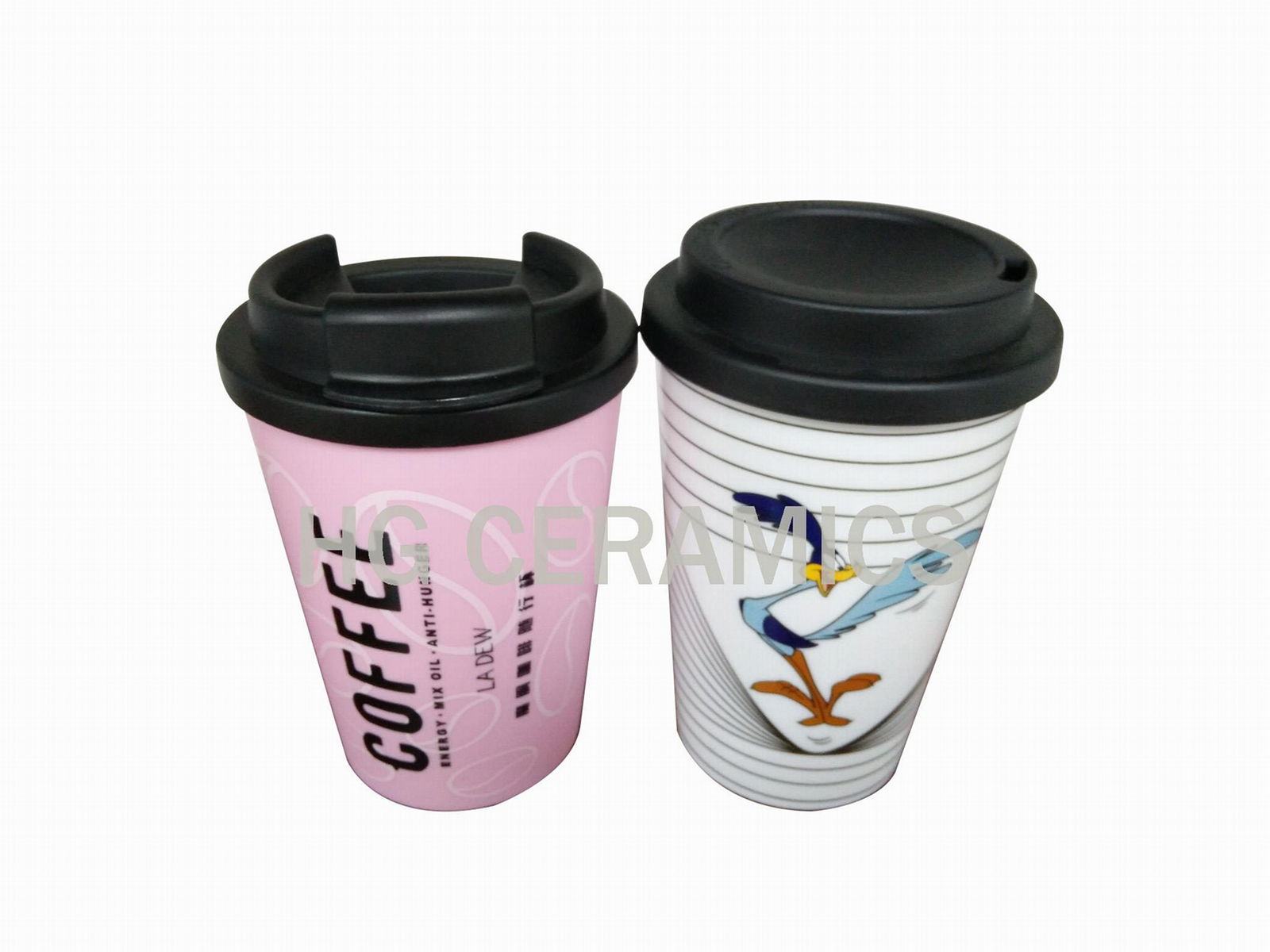 Double wall PP cup,12oz 4