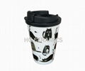 Double wall PP cup,12oz 5