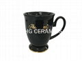 Based ceramic mug with gilding 1