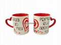 Valentine's day  Mug , Heart handle mug