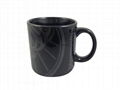 20oz  black color mug