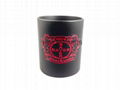 11oz  mug  with red color   laser logo   2