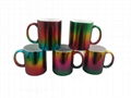 Metallic mug,multi color  11oz 5