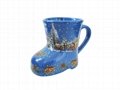 Ceramic boot mug 