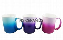 Gradient color mug