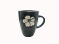 14oz Speckled glaze mug with laser logo   5