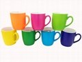 11oz Neon color mug  