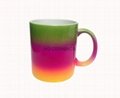 rainbow color mug
