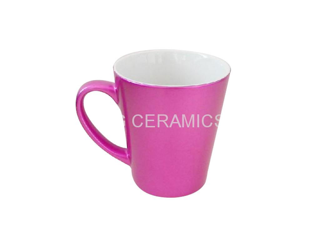 12oz pearl finish  latte  mug 4