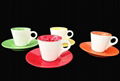 Expresso coffee mug with saucer