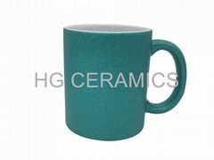 Glitter  Mug ,Green 