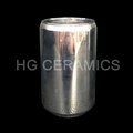 Metallic glass coke can 