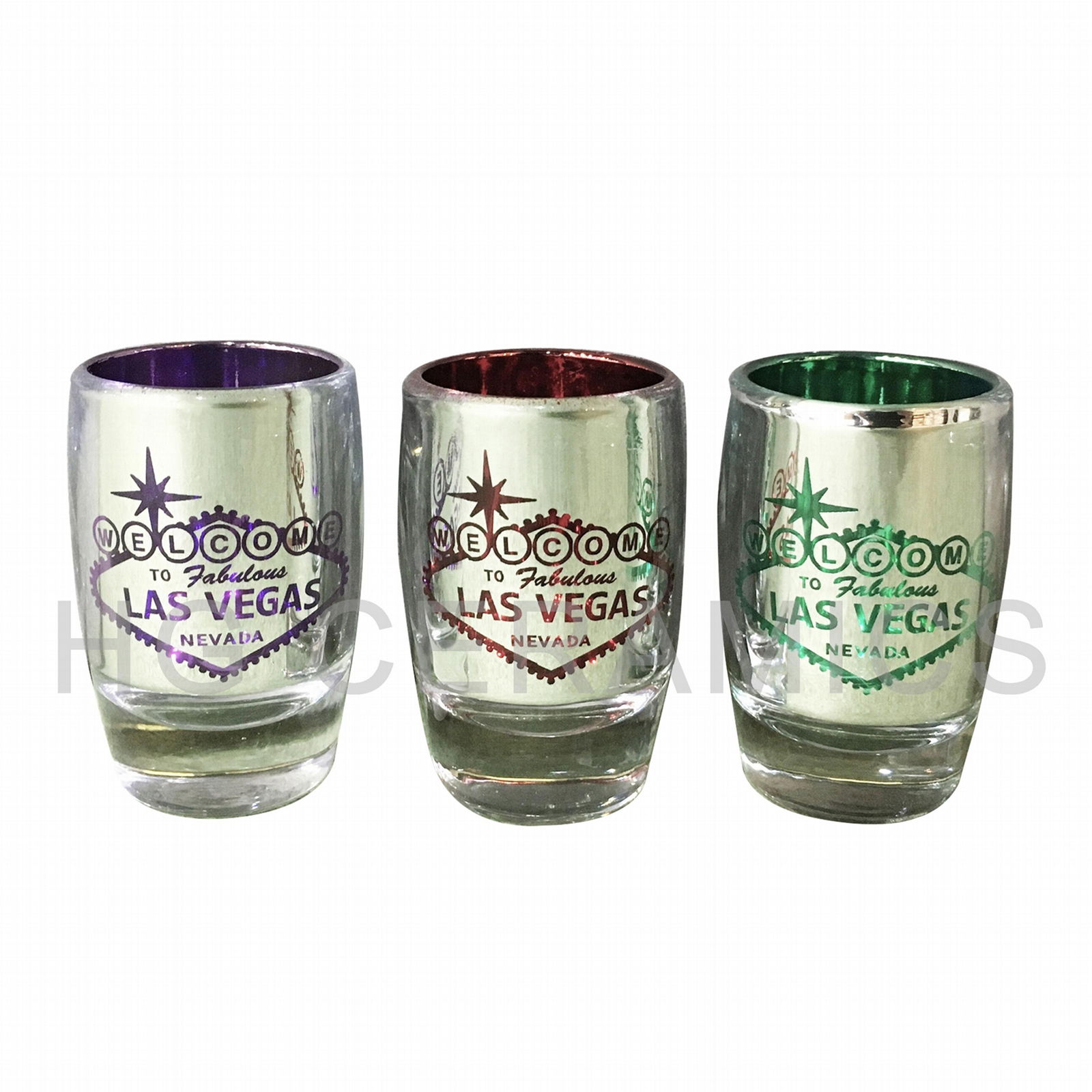 Barrel shape  shot glass 