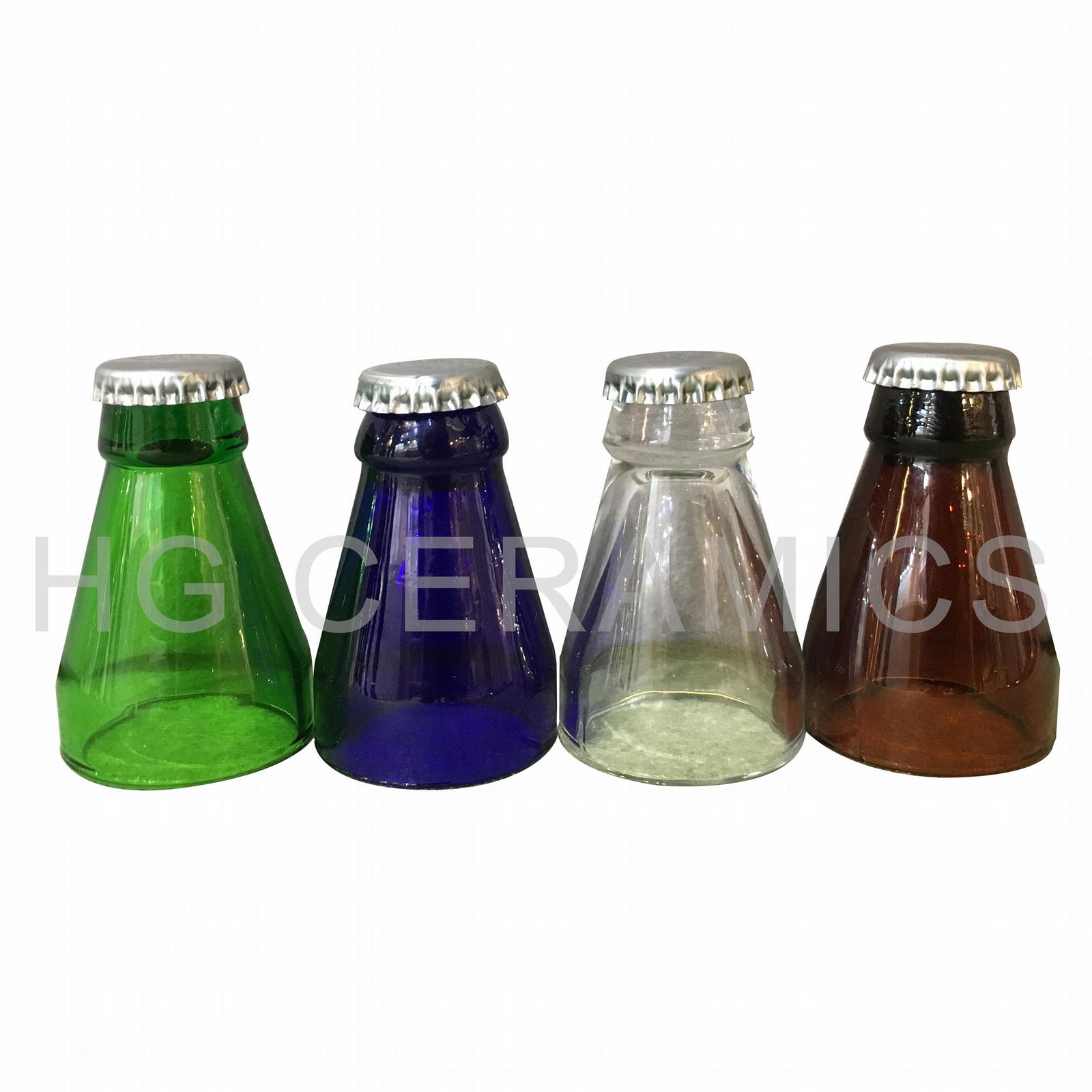 Glass Bottle with Cap