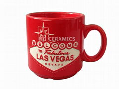 Las Vegas laser Mug 