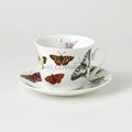 breakfast cup and saucer, bone china 