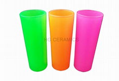 Neon color shooter glass 