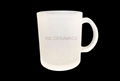 15oz Sublimation glass mug ,frosted 1