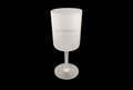 Wine Glass, Glass Goblet, 275ml  with outside forsted sublimation coating 