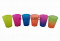 Spray color  shot  glass mug  