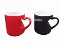 Heart shape color change mug 