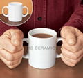 Double handle mug