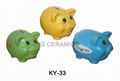 ceramic piggy bank