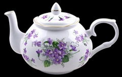 Bone China teapot , pumpkin shape