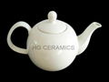 round ball teapot ,  fine bone china  2