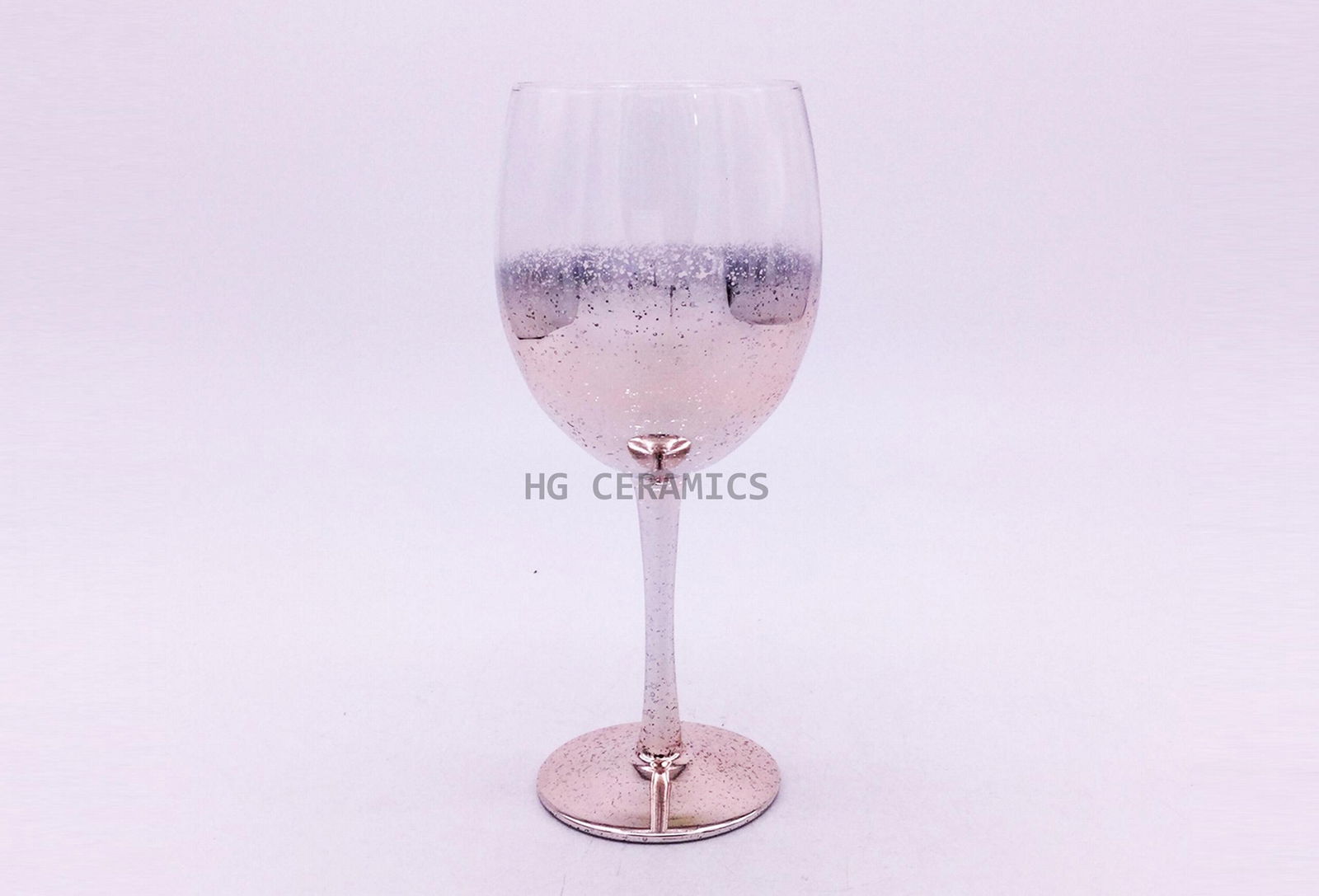 Chromed  Wine Glass ,champagne